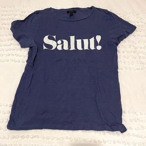 JCrew Salut! T-shirt